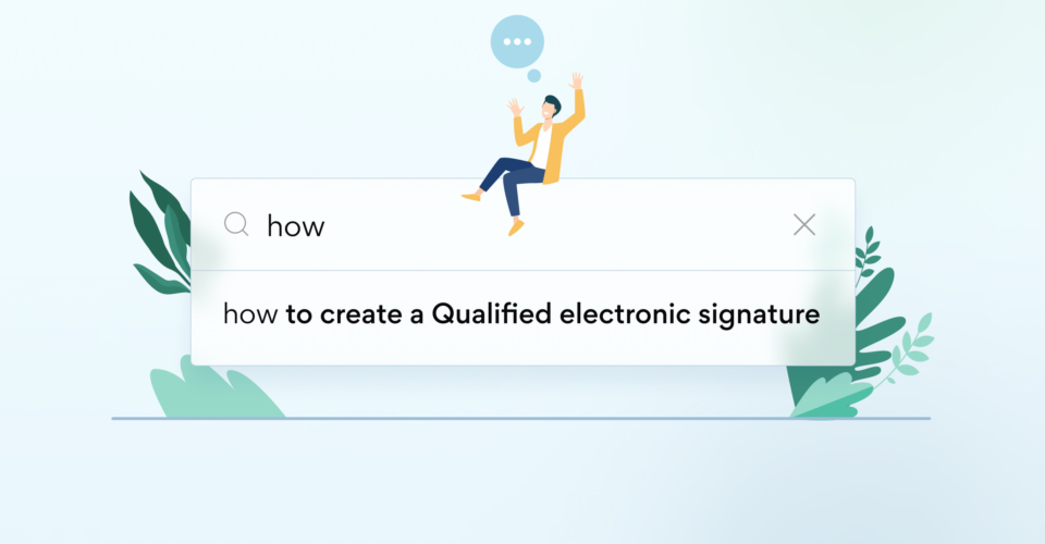 search bar with words How to validate signed electronic documents