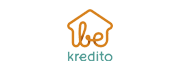 be kredito spalvotas logotupas
