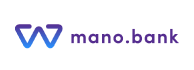 mano.bank spalvotas logotipas